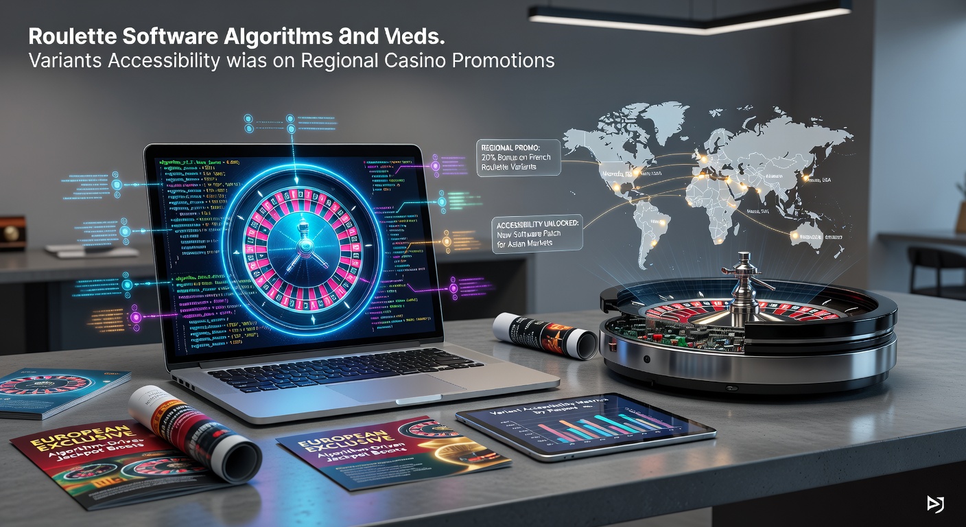 Roulette wheel with digital algorithm overlays representing software mechanics in casino systems