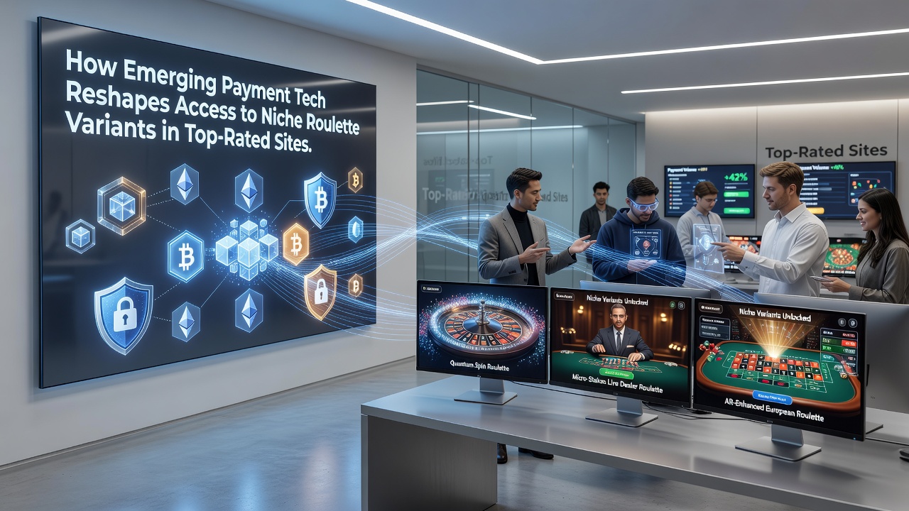Access to niche roulette variants via modern payment systems