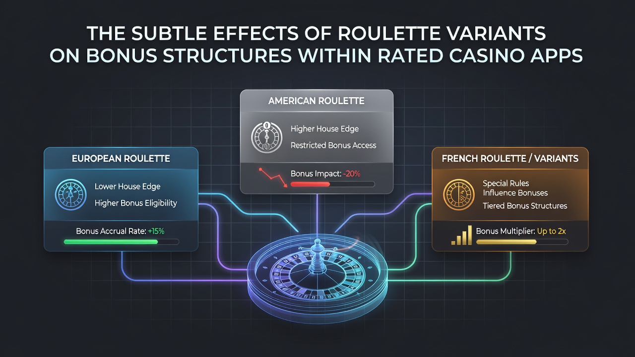 Casino app dashboard showing roulette game selection alongside active bonus progress meters